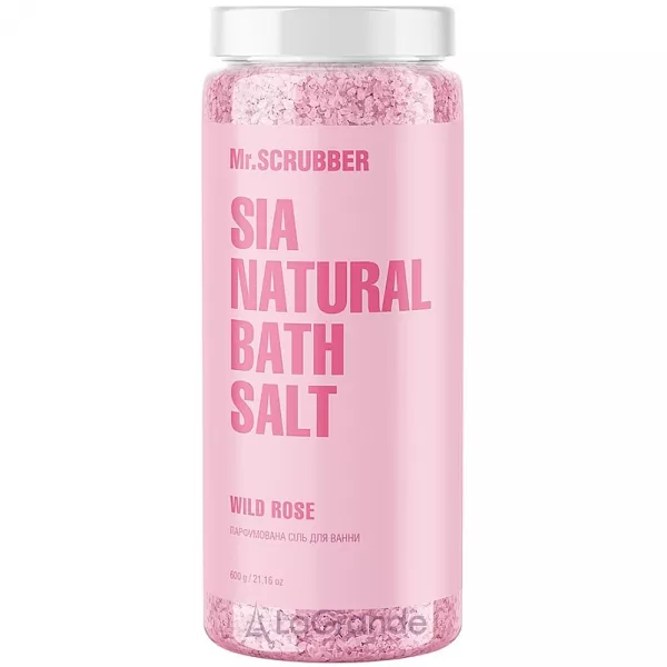 Mr.Scrubber Wild Rose Sia Natural Bath Salt ��������������� ���� ��� ����� 