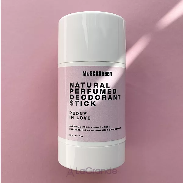 Mr.Scrubber Peony In Love Natural Perfumed Deodorant Stick ����������� ��������������� ���������� 