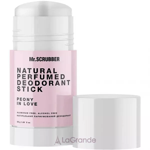 Mr.Scrubber Peony In Love Natural Perfumed Deodorant Stick ����������� ��������������� ���������� 