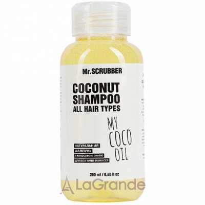 Mr.Scrubber My Coco Oil All Hair Type Coconut Shampoo     볺