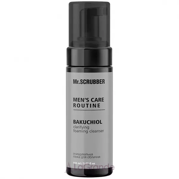 Mr.Scrubber Men`s Care Routine Bakuchiol Claryfting Foaming Cleancer ��������� ����� ��� ����