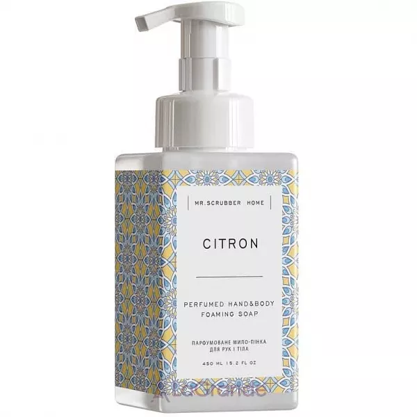 Mr.Scrubber Home Citron Perfumed Hand & Body Foarming Soap ��������������� ����-����� ��� ��� � ���� 