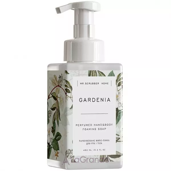 Mr.Scrubber Home Gardenia Perfumed Hand & Body Foarming Soap ��������������� ����-����� ��� ��� � ���� 