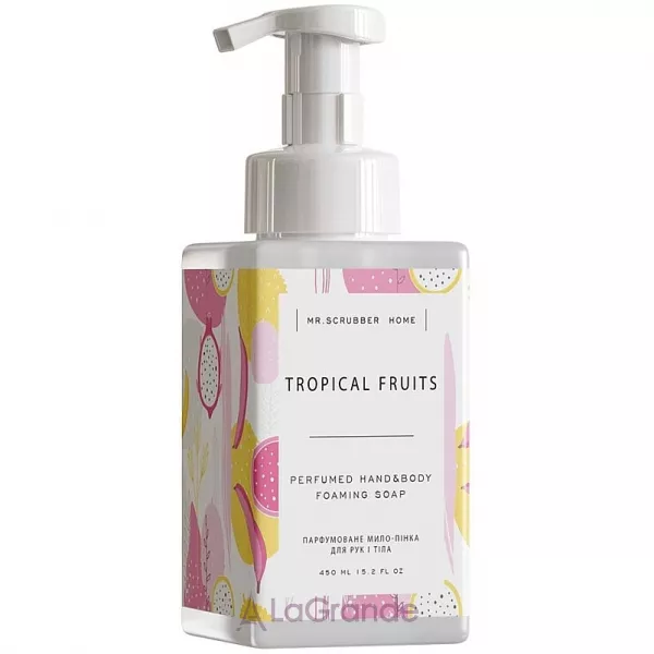 Mr.Scrubber Home Tropical Fruits Perfumed Hand & Body Foarming Soap ����������� ����-���� ��� ��� � ��� 