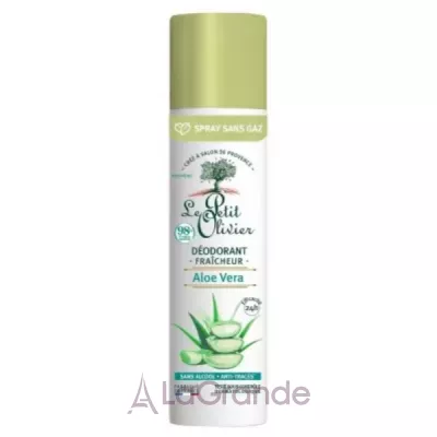 Le Petit Olivier Fresh Deodorant Aloe Vera - 