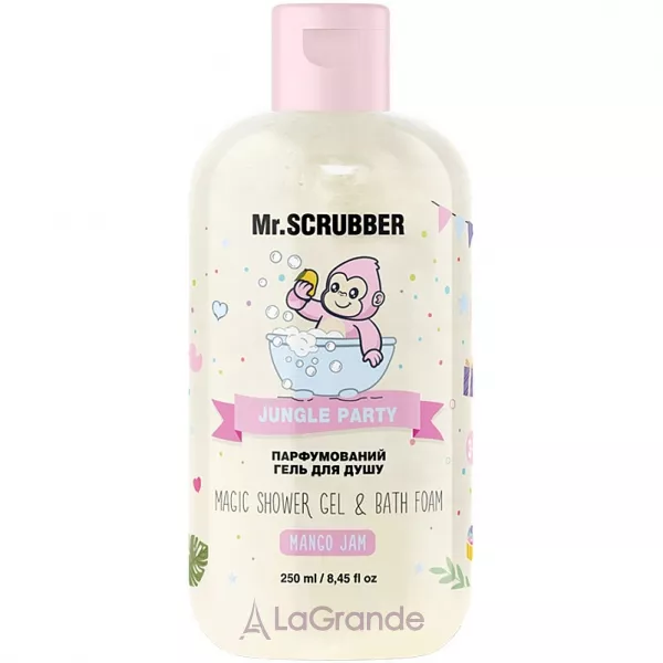 Mr.Scrubber Jungle Party Magic Shower Gel & Bath Foam ��������������� ���� ��� ���� 