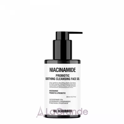 Mr.Scrubber Niacinamide Probiotic Soothing Cleansing Face Gel      ,   