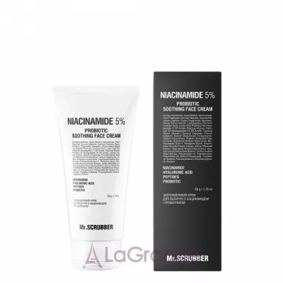 Mr.Scrubber Niacinamide Probiotic Soothing Cleansing Face Gel        