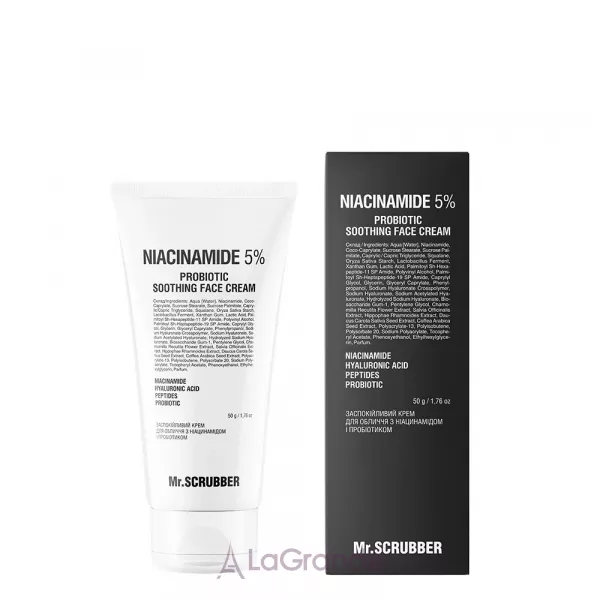 Mr.Scrubber Niacinamide Probiotic Soothing Cleansing Face Gel ������������� ���� ��� ���� � ������������ � �����������