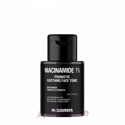 Mr.Scrubber Niacinamide 1% Probiotic Soothing Face Tonic      ,   