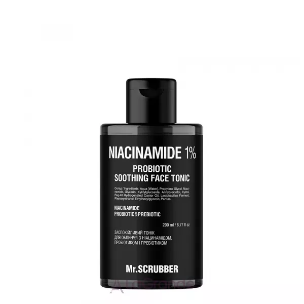 Mr.Scrubber Niacinamide 1% Probiotic Soothing Face Tonic ������������� ����� ��� ���� � ������������, ����������� � �����������