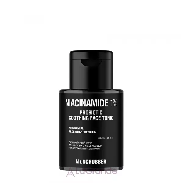 Mr.Scrubber Niacinamide 1% Probiotic Soothing Face Tonic ������������� ����� ��� ���� � ������������, ����������� � �����������