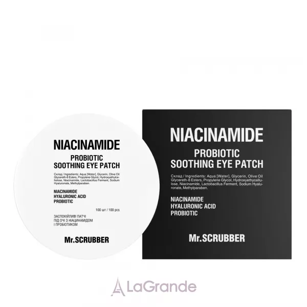 Mr.Scrubber Niacinamide Probiotic Soothing Eye Patch ������������� ����� ��� ����� � ������������ � �����������