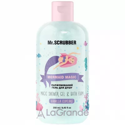 Mr.Scrubber Mermaid Magic Shower Gel & Bath Foam     