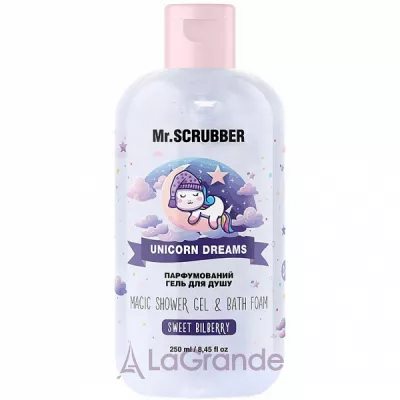 Mr.Scrubber Unicorn Dreams Shower Gel & Bath Foam     