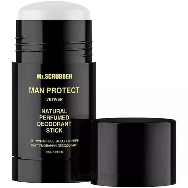 Mr.Scrubber Man Protect Vetiver Natural Perfumed Deodorant Stick ��������������� ���������� 