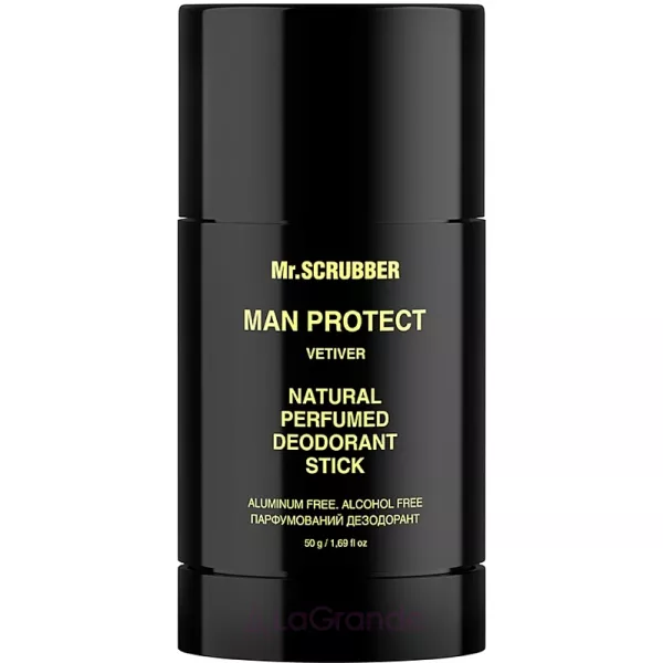 Mr.Scrubber Man Protect Vetiver Natural Perfumed Deodorant Stick ��������������� ���������� 