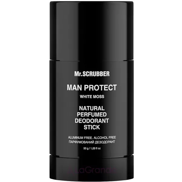 Mr.Scrubber Man Protect White Moss Natural Perfumed Deodorant Stick ��������������� ���������� 