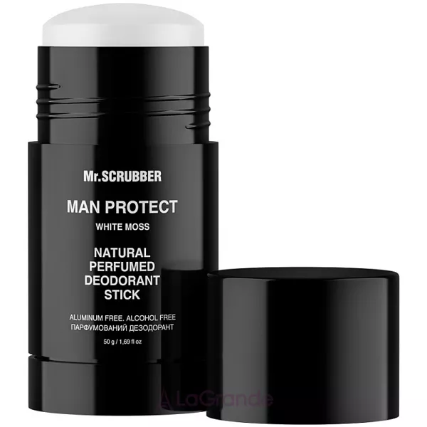 Mr.Scrubber Man Protect White Moss Natural Perfumed Deodorant Stick ��������������� ���������� 