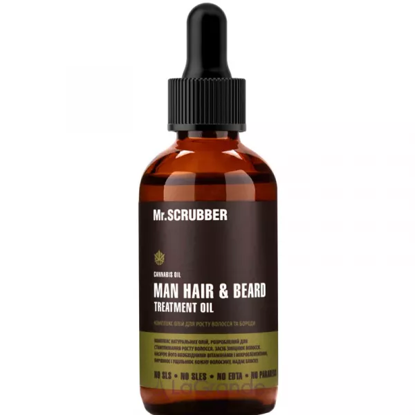 Mr.Scrubber Man Tea Tree Hair&Beard Treatment Oil �������� ��� ��� ����� ������� �� ������