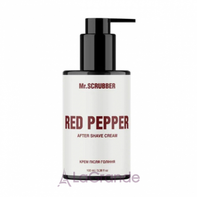 Mr.Scrubber Red Pepper After Shave Cream    