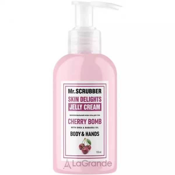 Mr. Scrubber Skin Delights Body & Hands Jelly Cream Cherry Bomb ����-���� ��� ���� � ��� 