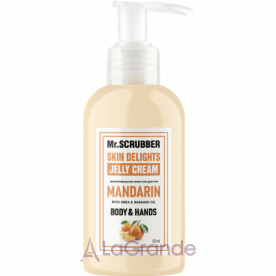 Mr. Scrubber Skin Delights Body & Hands Jelly Cream Mandarin -     