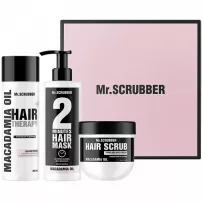 Mr.Scrubber ������������ ���� "�������� � �����" (shm/200ml + mask/200ml + scrub/250g)