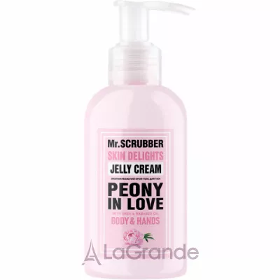 Mr.Scrubber Skin Delights Body & Hands Jelly Cream Peony in Love -     