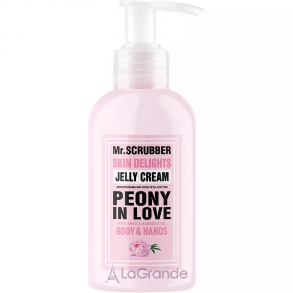 Mr.Scrubber Skin Delights Body & Hands Jelly Cream Peony in Love ����-���� ��� ���� � ��� 