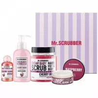 Mr.Scrubber Cherry Care ���������� ����� "Cherry Care" (b/scr/300g + b/cr/150ml + lip/scr/50ml + sh/gel/50ml)
