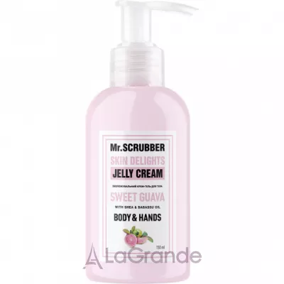 Mr.Scrubber Skin Delights Body & Hands Jelly Cream Sweet Guava  -     