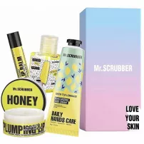 Mr.Scrubber Sweet Honey ���������� ����� "Sweet Honey" (lip/balm/5g + lip/scrub/50ml + h/cr/30ml + sanitizer/30ml)