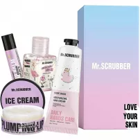 Mr.Scrubber Sweet Ice Cream ���������� ����� "Sweet Ice Cream" (lip/balm/5g + lip/scrub/50ml + h/cr/30ml + sanitizer/30ml)