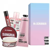Mr.Scrubber Sweet Sangria ���������� ����� "Sweet Sangria" (lip/balm/5g + lip/scrub/50ml + h/cr/30ml + sanitizer/30ml)