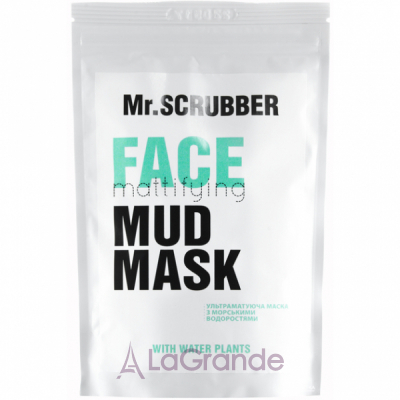 Mr.Scrubber Mud Mask Face Mattifying    