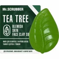 Mr.Scrubber Blemish Skin Face Clay Soap Tea Tree ���� ��� ���� � ���� � ������ ������� ������