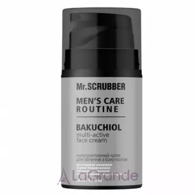 Mr.Scrubber Men`s Care Routine Bakuchiol Multi-Active Face Cream      