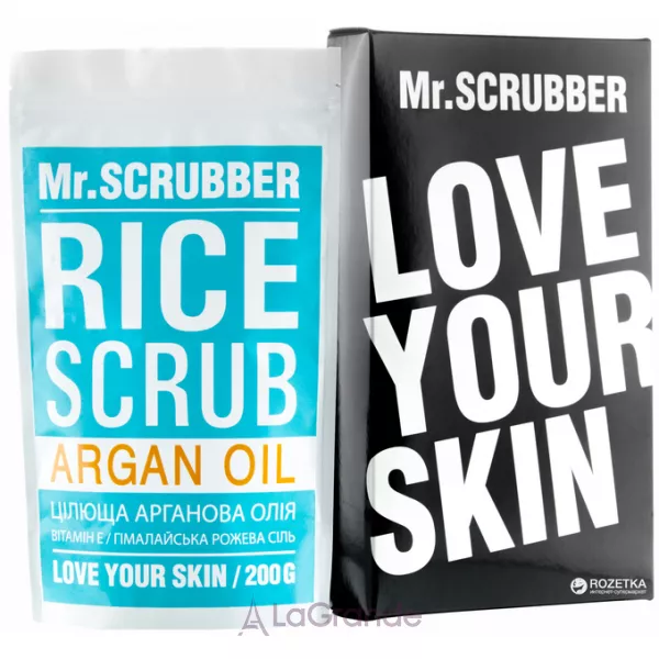 Mr.Scrubber Rice Scrub Argan Oil ������� ����� ��� ���� � ��������� ������