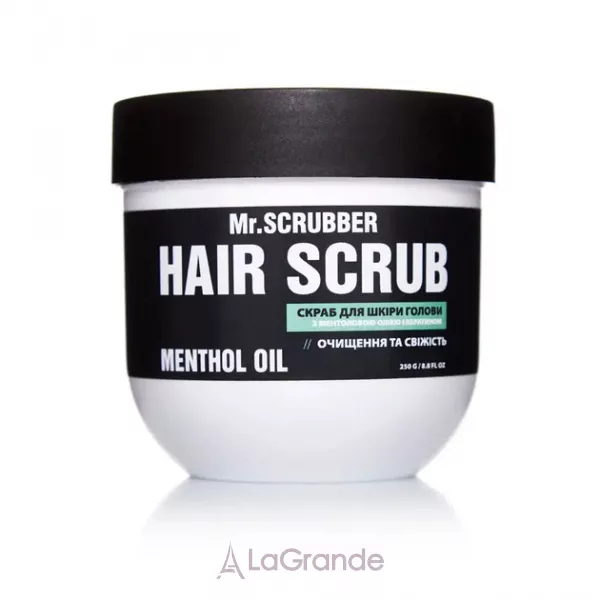 Mr.Scrubber Menthol Oil Hair Scrub ����� ��� ���� ������ � ���������� ������ � ���������