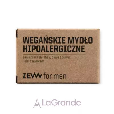 ZEW for men Hypoallergenic Soap   