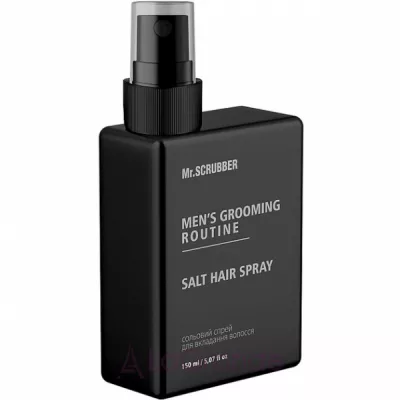 Mr.Scrubber Men's Grooming Routine Salt Hair Spray     