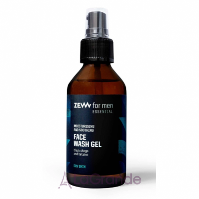 ZEW for men Essential Moisturizing and Soothing Face Wash Gel      