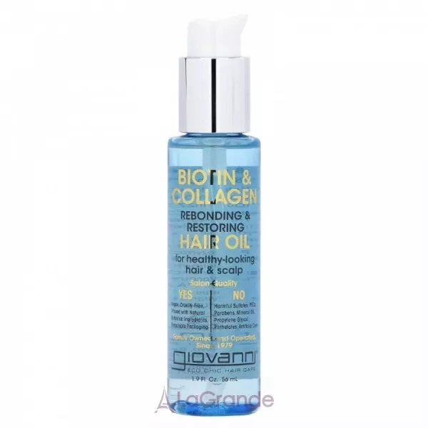 Giovanni Biotin & Collagen Hair Oil ����������������� ����� ��� �����