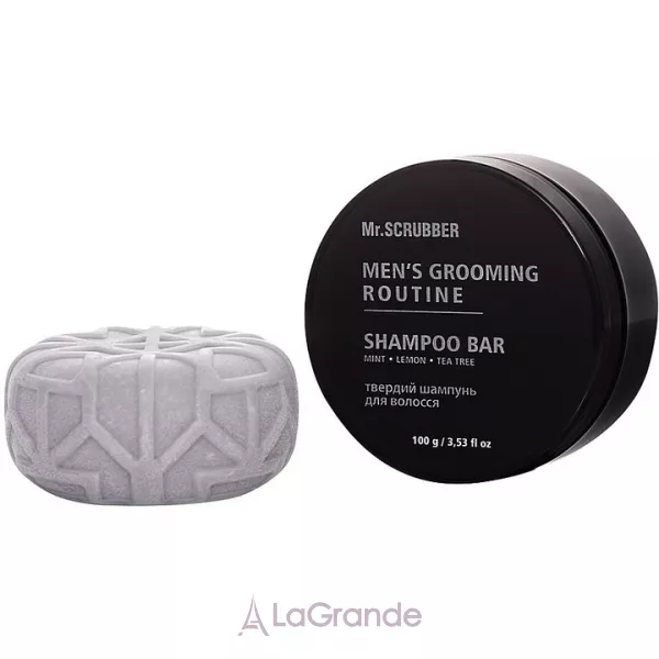 Mr.Scrubber Men�s Grooming Routine Shampoo Bar ������� ������� ��� �����