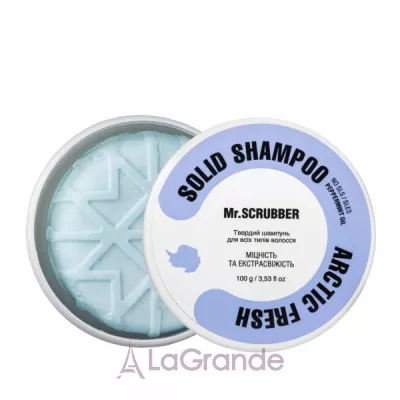 Mr.Scrubber Solid Shampoo Bar Artic Fresh   Artic Fresh