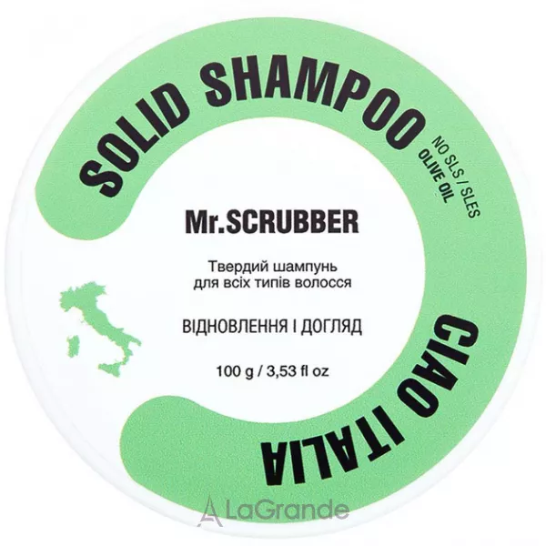 Mr.Scrubber Solid Shampoo Bar Ciao Italia ������� ������� Ciao Italia