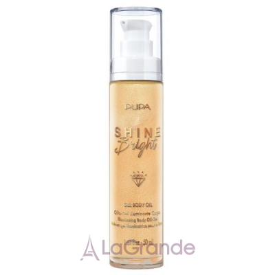 Pupa Shine Bright Gel Body Oil  -  