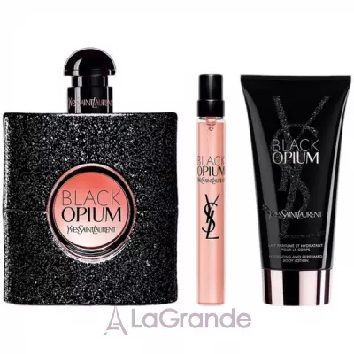 Yves Saint Laurent Black Opium  (  90  +   10  +    50 )