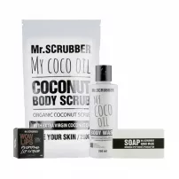 Mr.Scrubber Beauty Box Coconut ����� ������������� (b/scrub/200g + sh/gel/200ml + lip/scrub/40g + soap/100g)